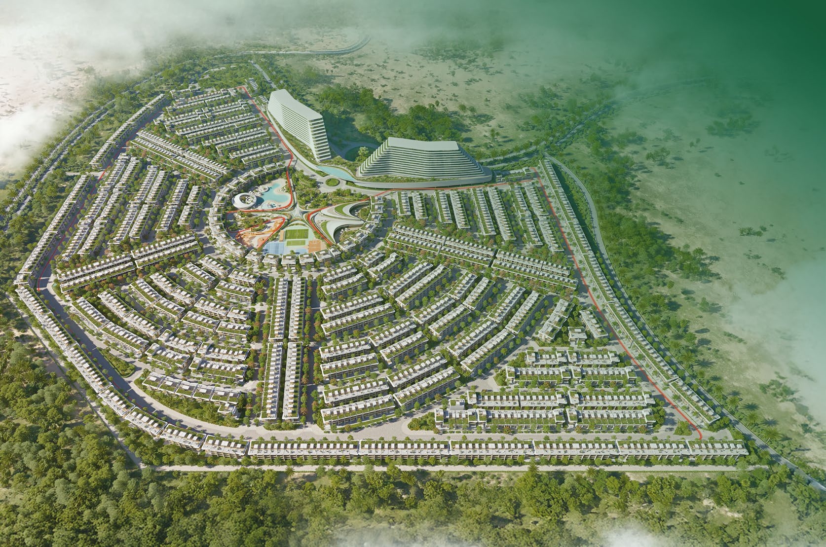 Greenz by Danube master plan