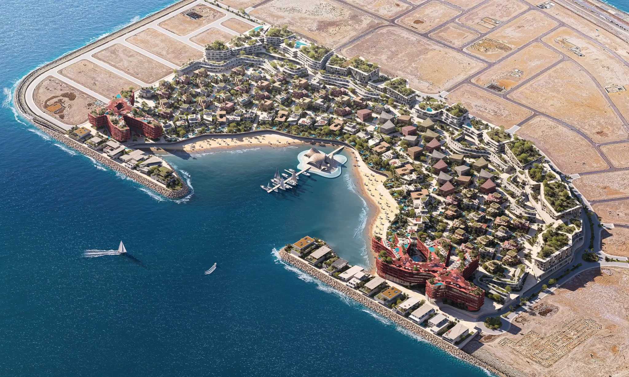 Richmond Residences at Mira Coral Bay -Al, Mairid, Ras Al Khaimah master plan